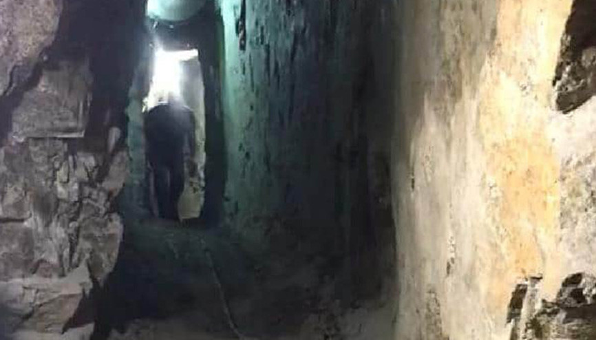 Yerin 35 metre altında kaçak kazı yaparken yakalandılar