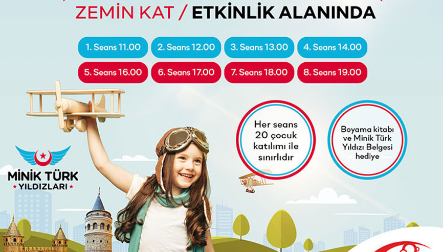 Sömestir tatilinde Minik Türk Yıldızları etkinliği
