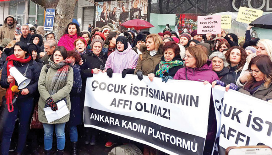 ‘Çocuk gelin’e kadın tepkisi