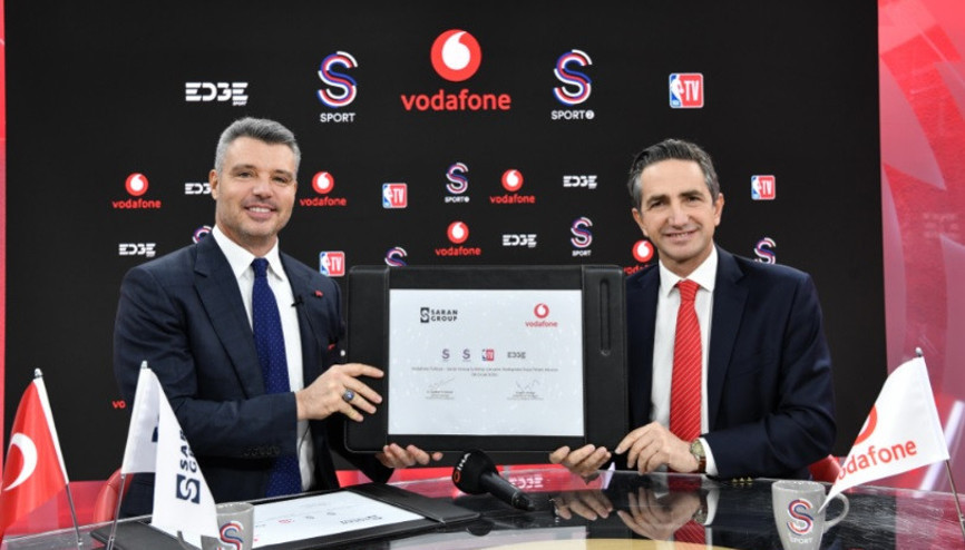 Vodafone ve Saran Group sporda güçlerini birleştirdi Vodafone ve Saran Group sporda güçlerini birleştirdi