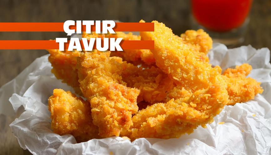 Sipariş vermekten bile kolay: Çıtır tavuk