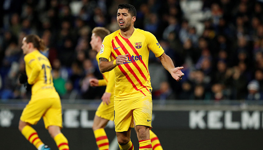 Barcelonada Luis Suarez şoku 4 ay yok...