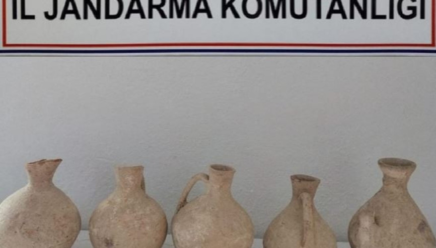 Bolu’da Roma dönemine ait 5 tarihi küp yakalandı: 1 gözaltı