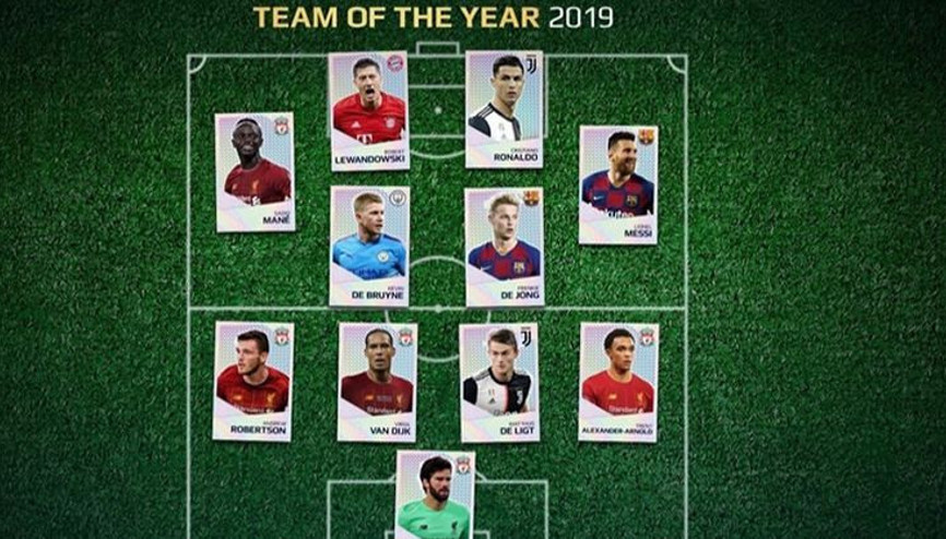 UEFA Yılın 11i belli oldu