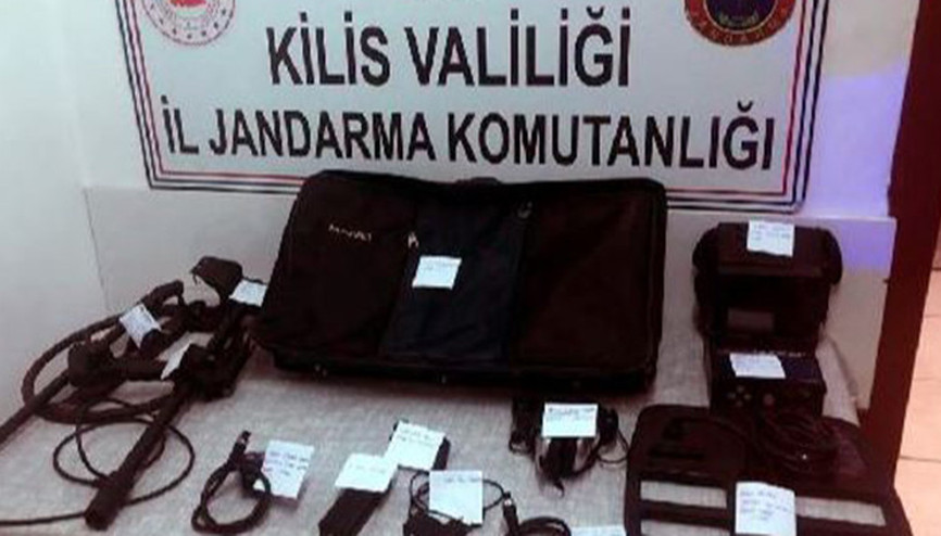 Kiliste kaçak kazıya 5 gözaltı