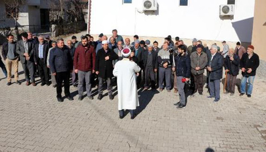 Tokatta köylüler kar duasına çıktı