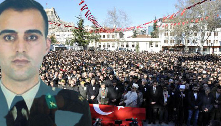 Tel Abyad şehidi teğmen Sinan Bilir, Tokatta son yolculuğa uğurlandı