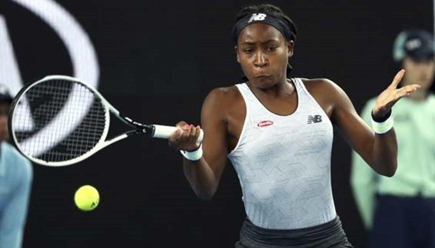 Avustralya Açıkta Venus Williamsı eleyen Coco Gauff 2. turda