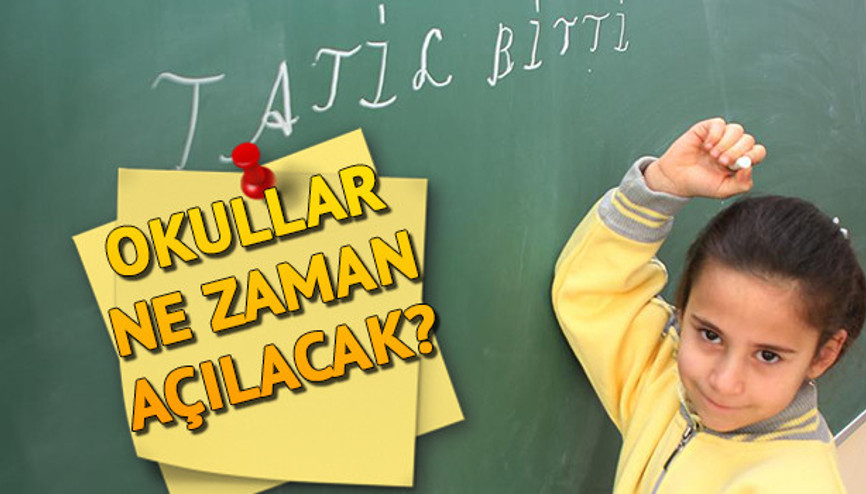 2019 2020 okullar ne zaman açılacak İkinci dönem ne zaman başlıyor