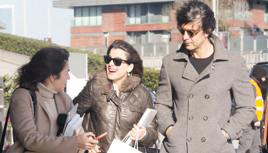 İbrahim Kutluay ile Edvina Sponzanın keyfi yerinde