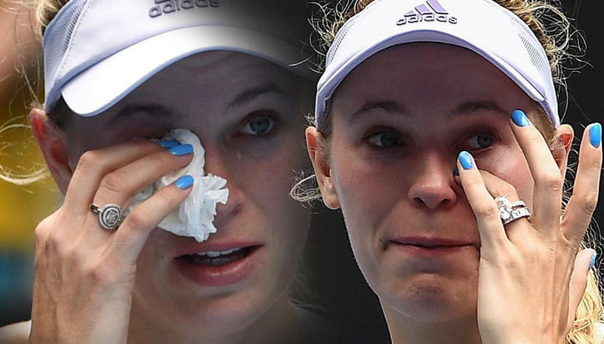 Caroline Wozniacki gözyaşlarıyla veda etti Tam da bana yakışandı
