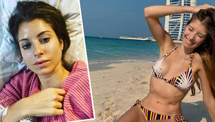 Alman model hastanelik oldu