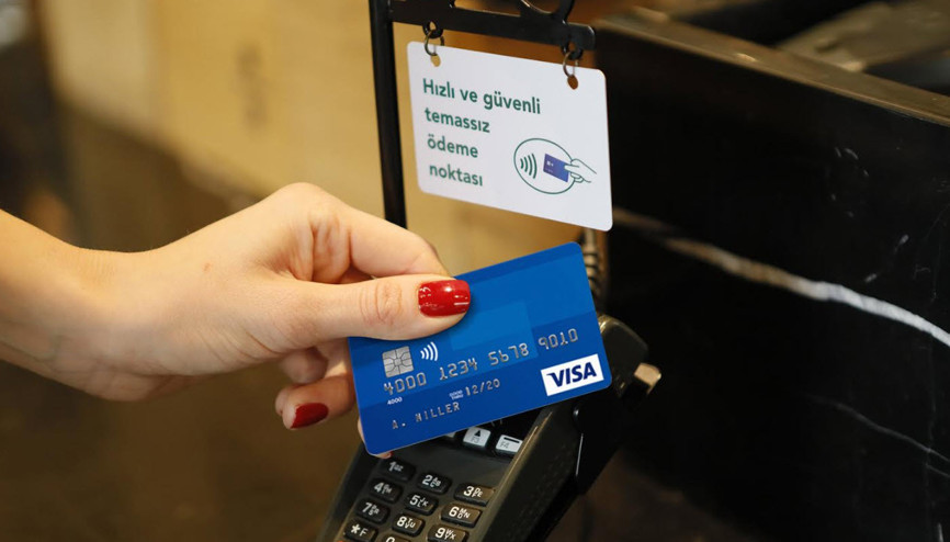 Visa, o mağazalarda temassız ödeme noktalarını devreye aldı