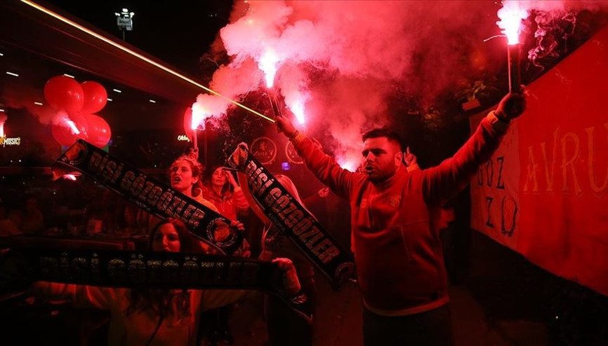 Göztepe için uçarak geldiler