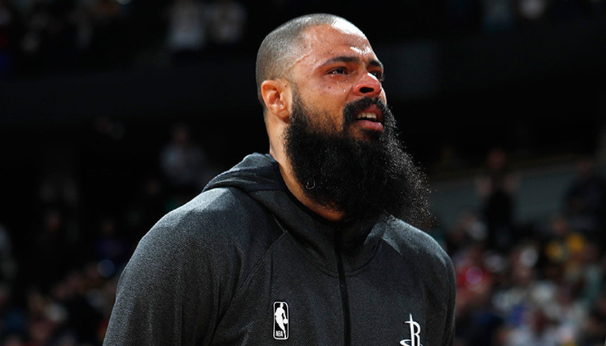 Kobe Bryantın ölüm haberini alan Tyson Chandler gözyaşlarını tutamadı
