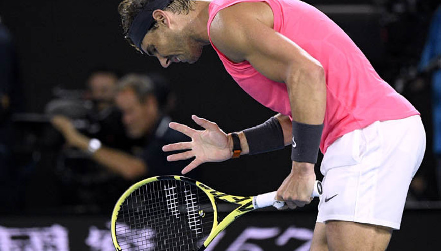 Rafael Nadal - Dominic Thiem maçında kareler