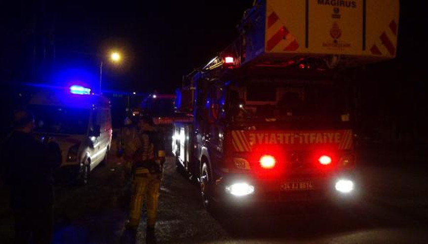 Silivride fabrikada yangın