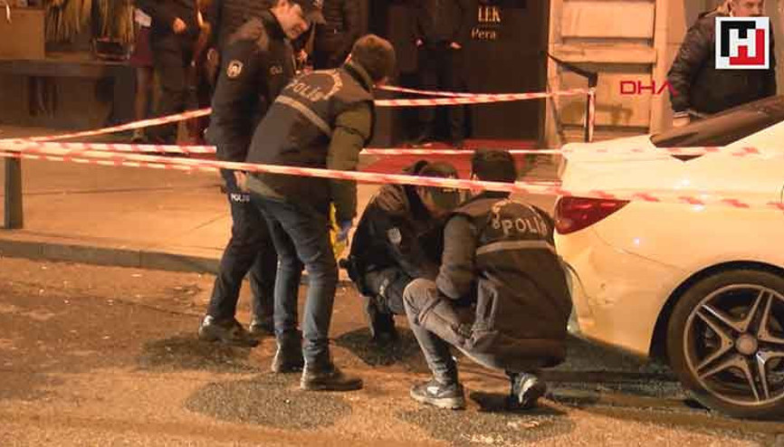 Gece kulübü önünde silahlı saldırı