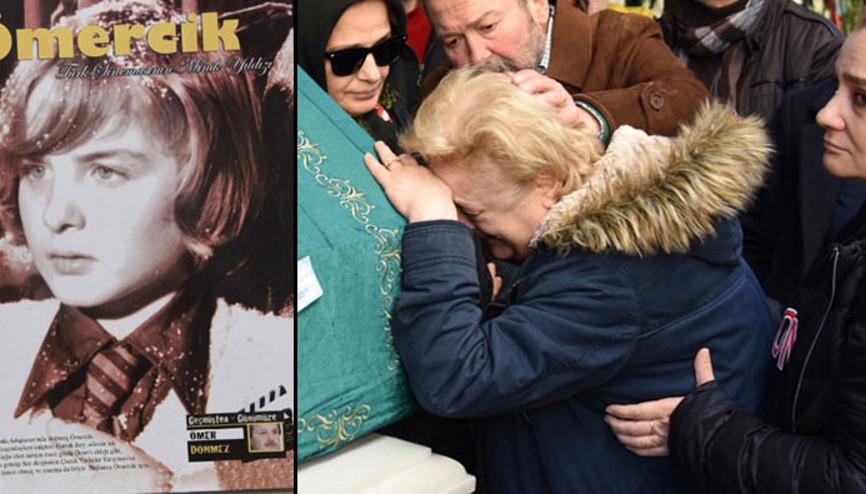 Yeşilcam’ın Ömercik’i son yolculuğuna uğurlandı