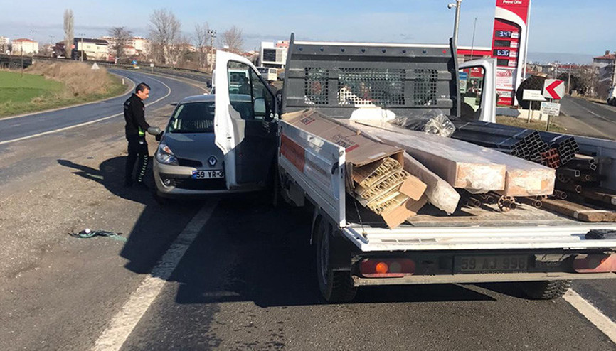 Son dakika haberler: Tekirdağda trafik kazası: 5 yaralı