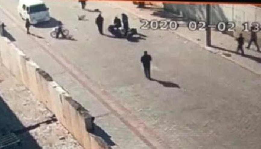 Polis memurunun öldüğü motosiklet kazası kamerada