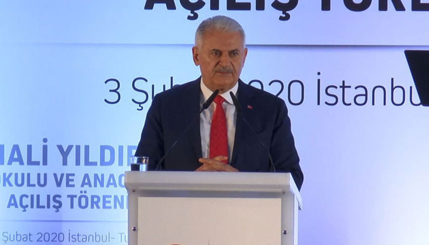 Binali Yıldırım İlkokulu ve Anaokulu törenle açıldı