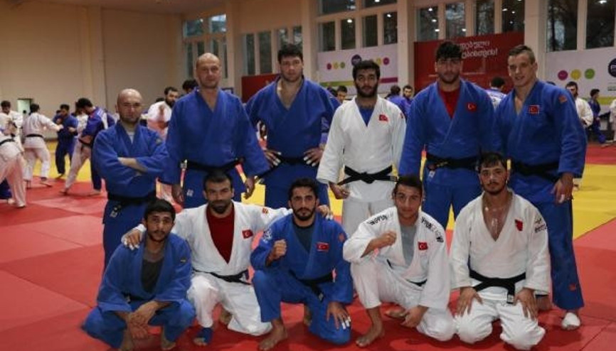 Milli judoculardan Paris Grand Slam için Tiflis’te ortak çalışma