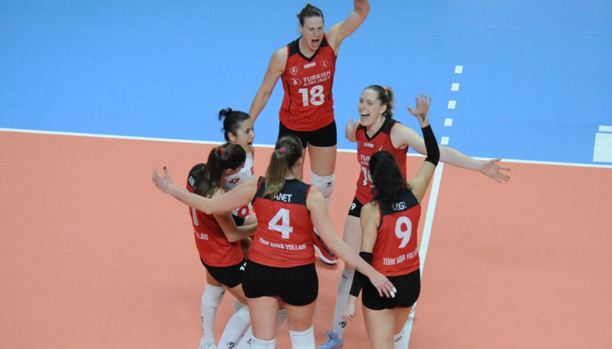 CEV Challenge Kupasında Türk Hava Yolları çeyrek finale çıktı