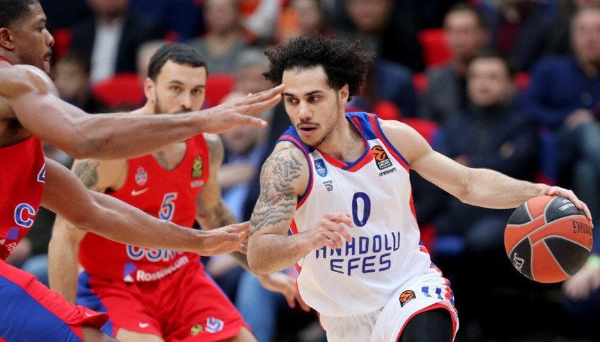 Son dakika | Anadolu Efes, CSKA Moskovadan rövanşı Shane Larkin ile aldı