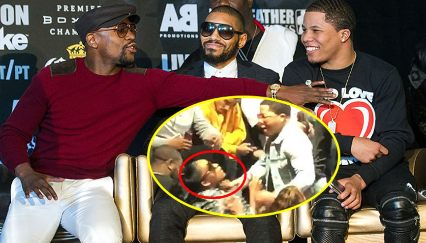 Gervonta Davisten çirkin saldırı Boğazına yapıştı...