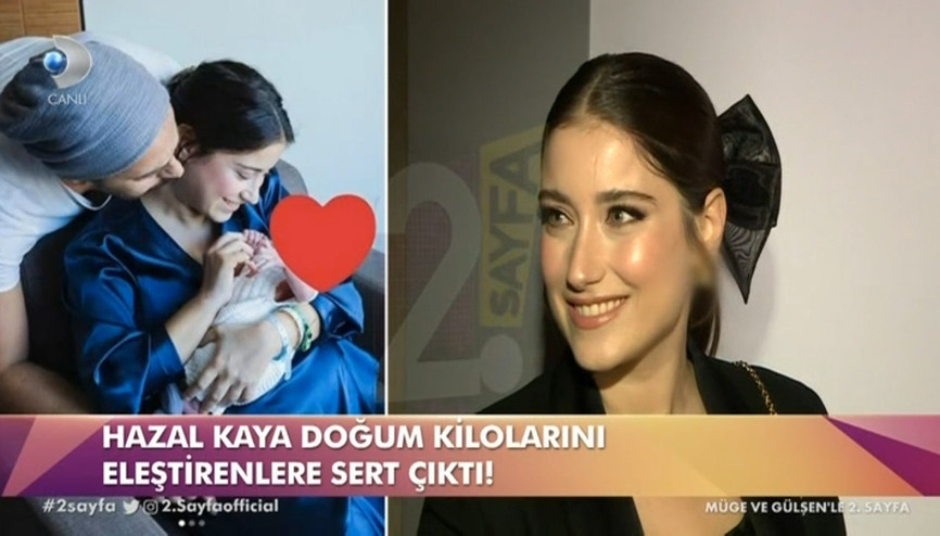 Hazal Kaya 5 yıllık sevgilisi Ali Atay ile geçtiğimiz yıl şubat ayında nikah masasına oturmuştu. Çiftin oğulları geçtiğimiz yıl kasım ayında dünyaya geldi.