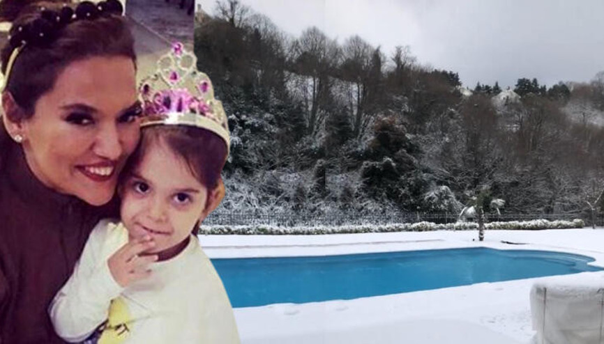 Demet Akalın, kızıyla karın keyfini çıkarttığı anları sosyal medya hesabından paylaştı