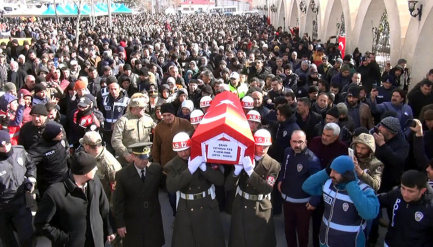 Şehit uzman onbaşı, son yolculuğuna uğurlandı