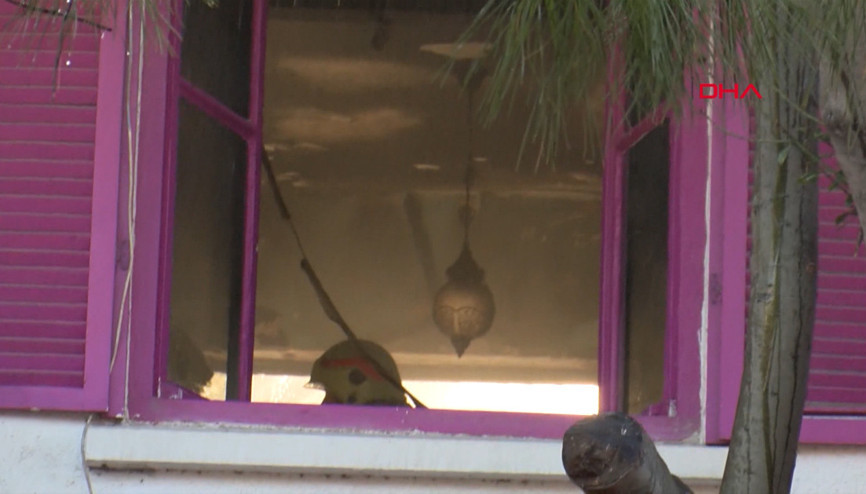 İstanbul Üsküdarda kafe yangını