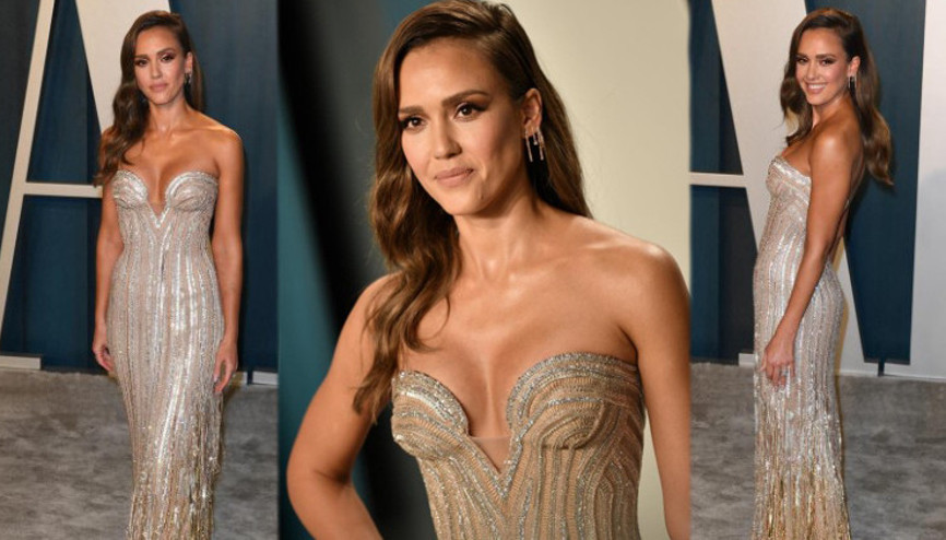 2020 Oscar Partisi Jessica Alba Stili