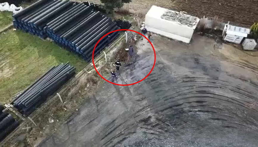 İstanbuldaki 10 numara yağ operasyonları kamerada