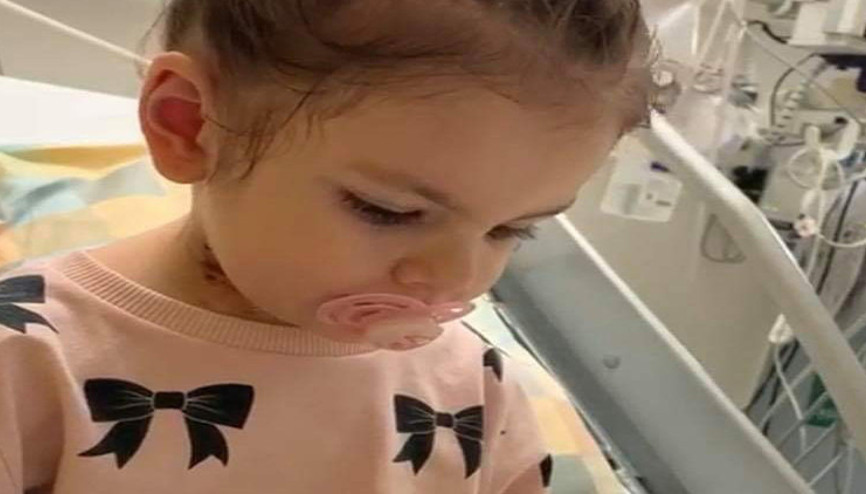 3 yaşındaki minik Eslem ilik nakli için yardım bekliyor