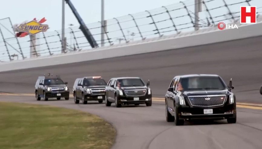 Trump Daytona 500 yarışlarının startını verdi