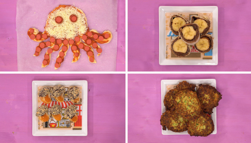 Çocuklar için lezzetli atıştırmalıklar