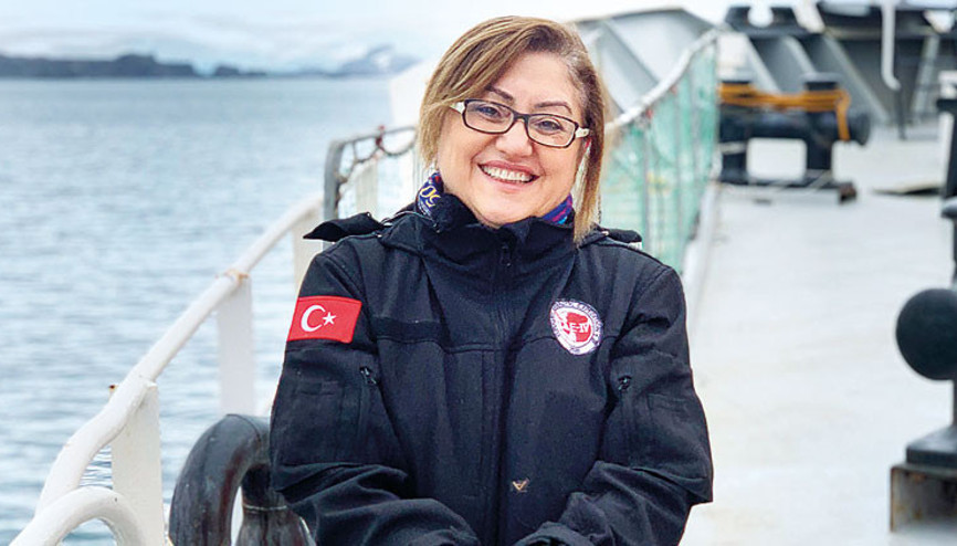 Fatma Şahin Antarktika’yı anlattı: Dondurucu soğukta Antep biberiyle ısındık