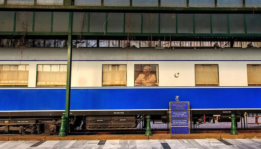 Atatürk’ün yurt gezilerinde kullandığı vagonu: Beyaz Tren