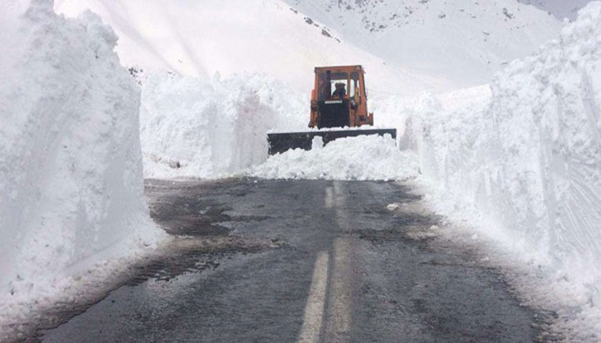 Hakkari-Şırnak kara yolu ulaşıma açıldı