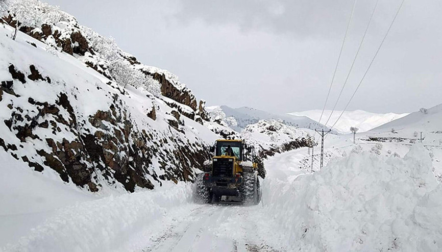 Siirtte 15 köy yolu ulaşıma kapandı