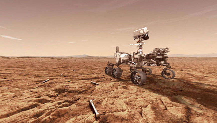 Marsta devasa bir hortum görüntülendi