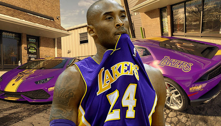 Kobe Byrant için aracını yeniden tasarlattı