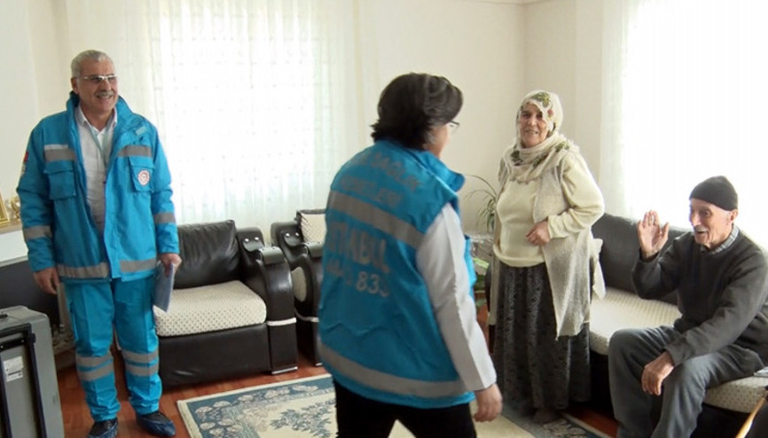 EVDEyi tuşladı, evine diş kliniği geldi