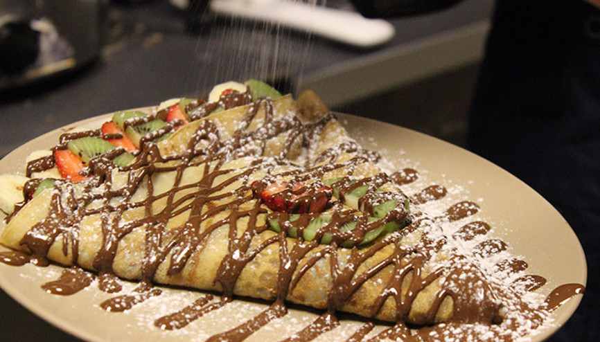 Çikolatalı krep, wafflea rakip olabilir mi