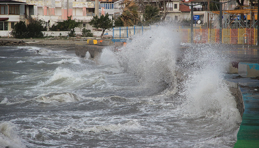 Lodos Kuzey Ege’de etkili oluyor