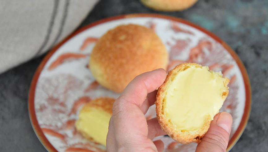 Başka profiterolleri unutun Çünkü artık choux au craquelin var