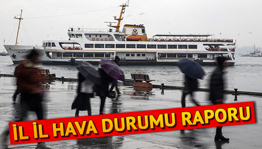 Hafta sonu hava nasıl olacak Nerelere yağmur yağacak mı 29 Şubat 1 Mart il il hava durumu tahminleri